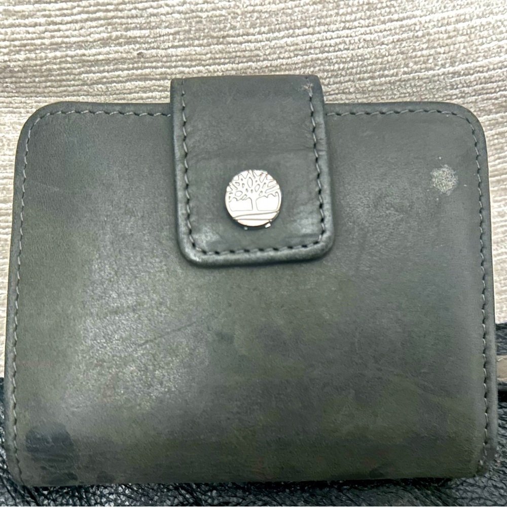 Timberland genuine leather grey women’s wallet